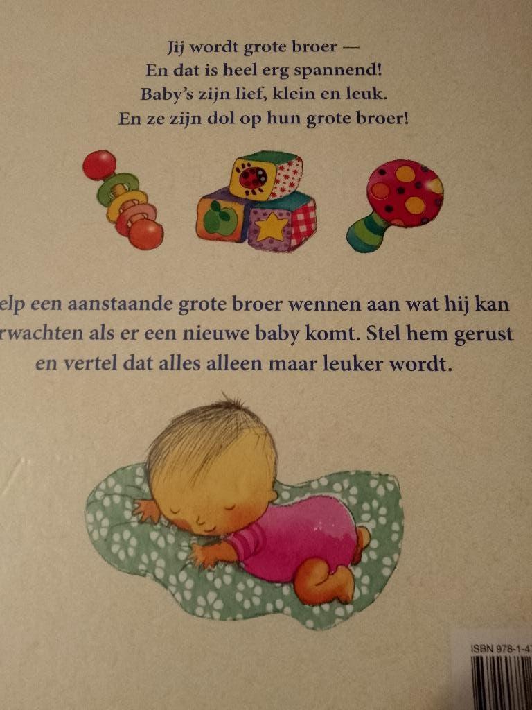 boek ik ben je grote broer      groter dan a 4, Ophalen of Verzenden, Gelezen