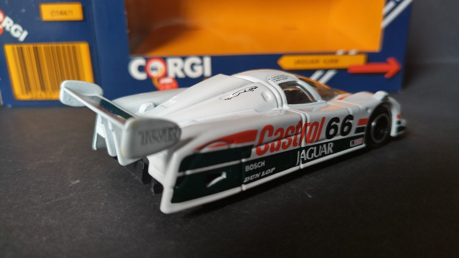 Jaguar XJR 9 Castrol 1:43 Corgi Juniors Pol, Auto, Corgi, ., Nieuw