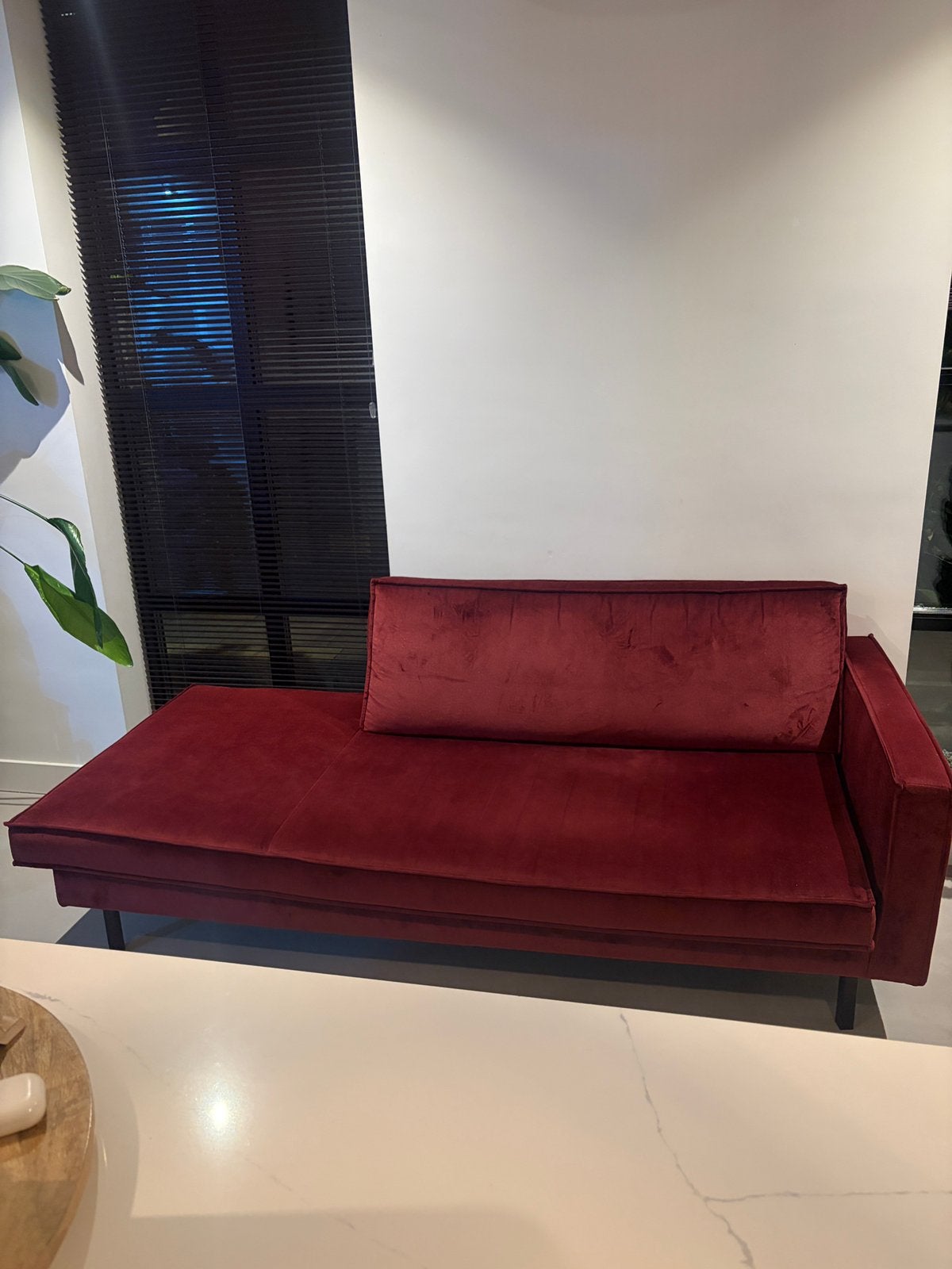 Woood daybed rechts, Huis en Inrichting, 150 tot 200 cm, Tweepersoons, 75 tot 100 cm, Ophalen of Verzenden
