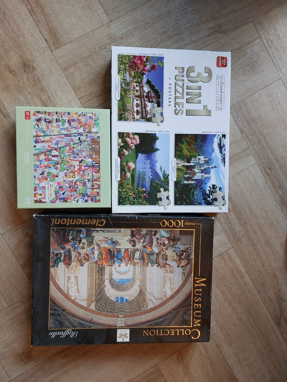 Diverse Legpuzzels:Van Gogh, Tulpenvelden, Martigues, Escape, Ophalen of Verzenden, 500 t/m 1500 stukjes, Gebruikt, Legpuzzel