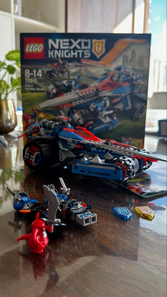 Lego Nexo Knights 70315 Clay's Rumble Blade, Overige thema's, Lego, Ophalen of Verzenden, Zo goed als nieuw