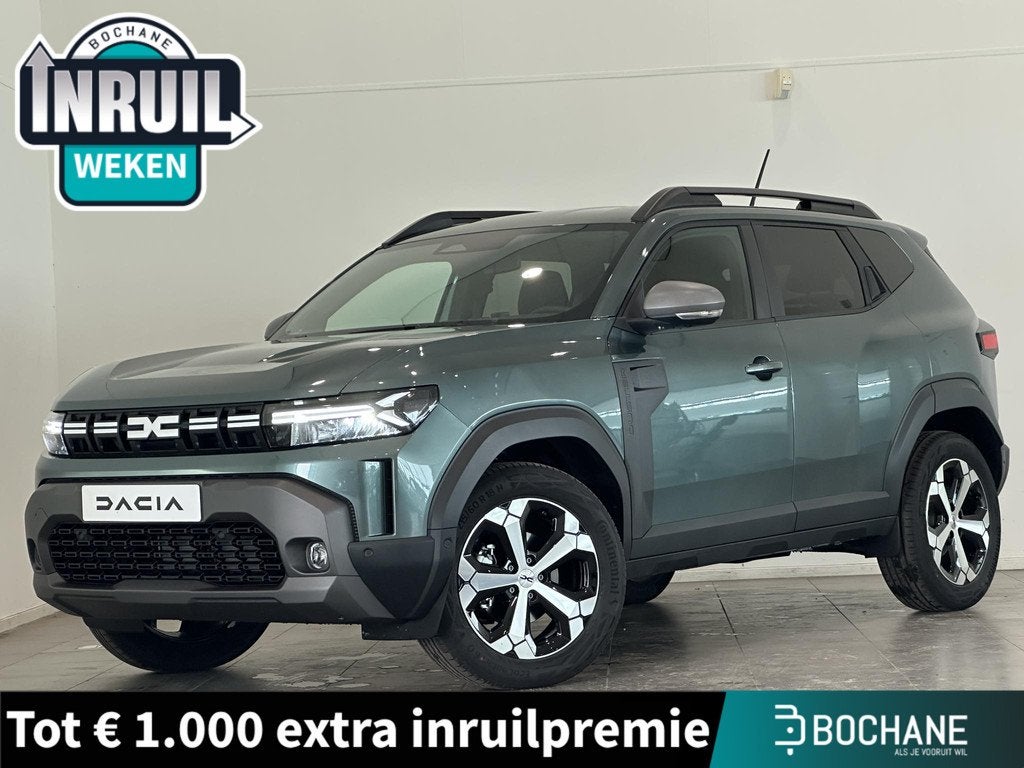 Dacia Duster 1.6 Hybrid 140 Journey | Pack Parking | Pack Ve, Auto's, Dacia, Stof, 4 cilinders, Bedrijf, Nieuw