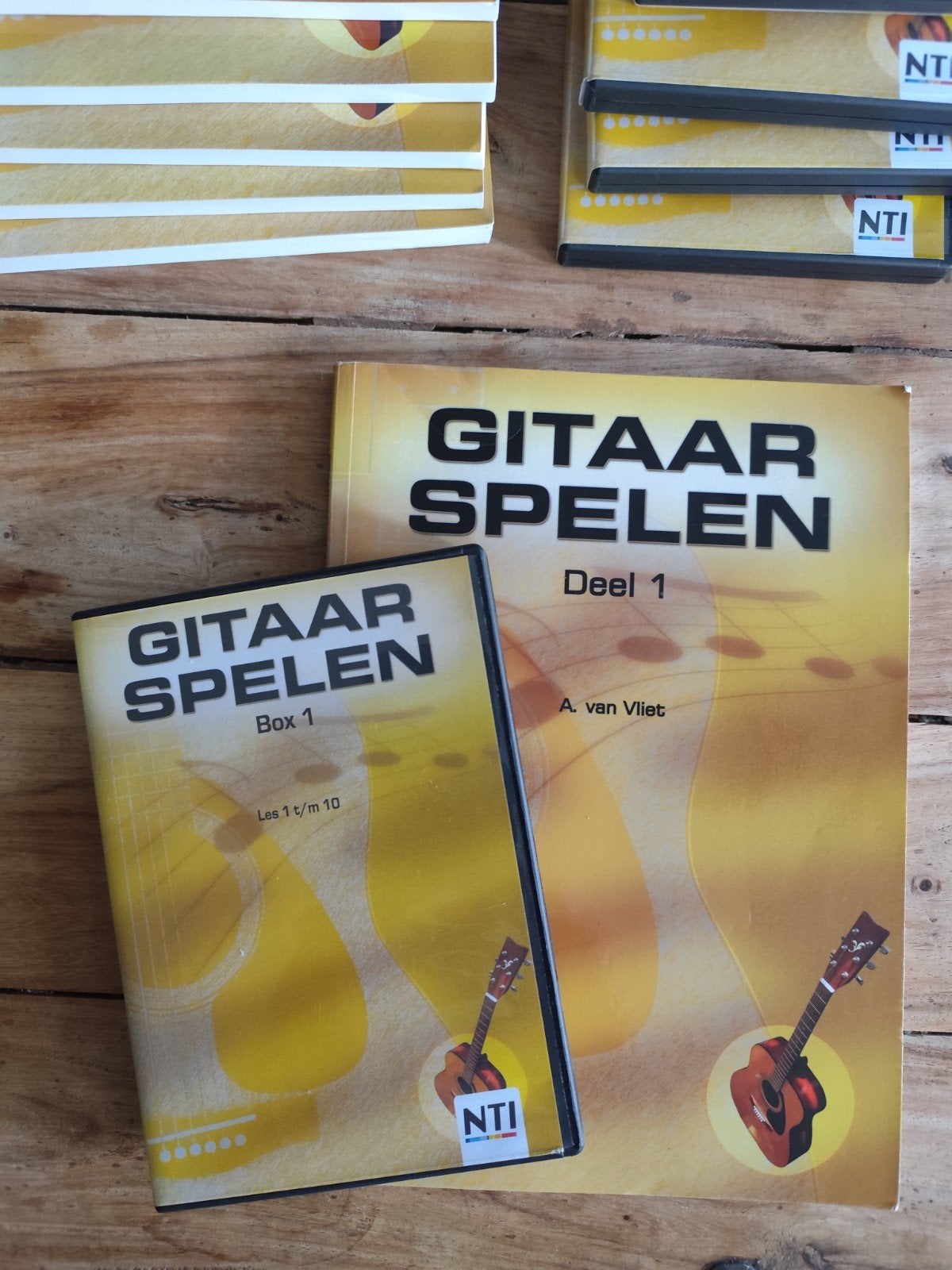 NTI cursus gitaar 1990, 12 delig, Ophalen of Verzenden, Gebruikt, Les of Cursus, Gitaar