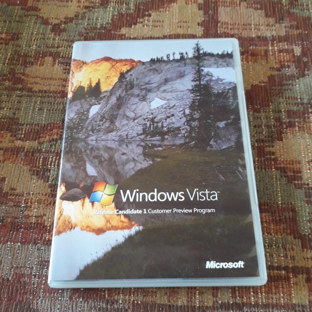Windows vista 32 bit en 64 bit besturings DVD ongebruikt, Computers en Software, Besturingssoftware, Ophalen, Zo goed als nieuw