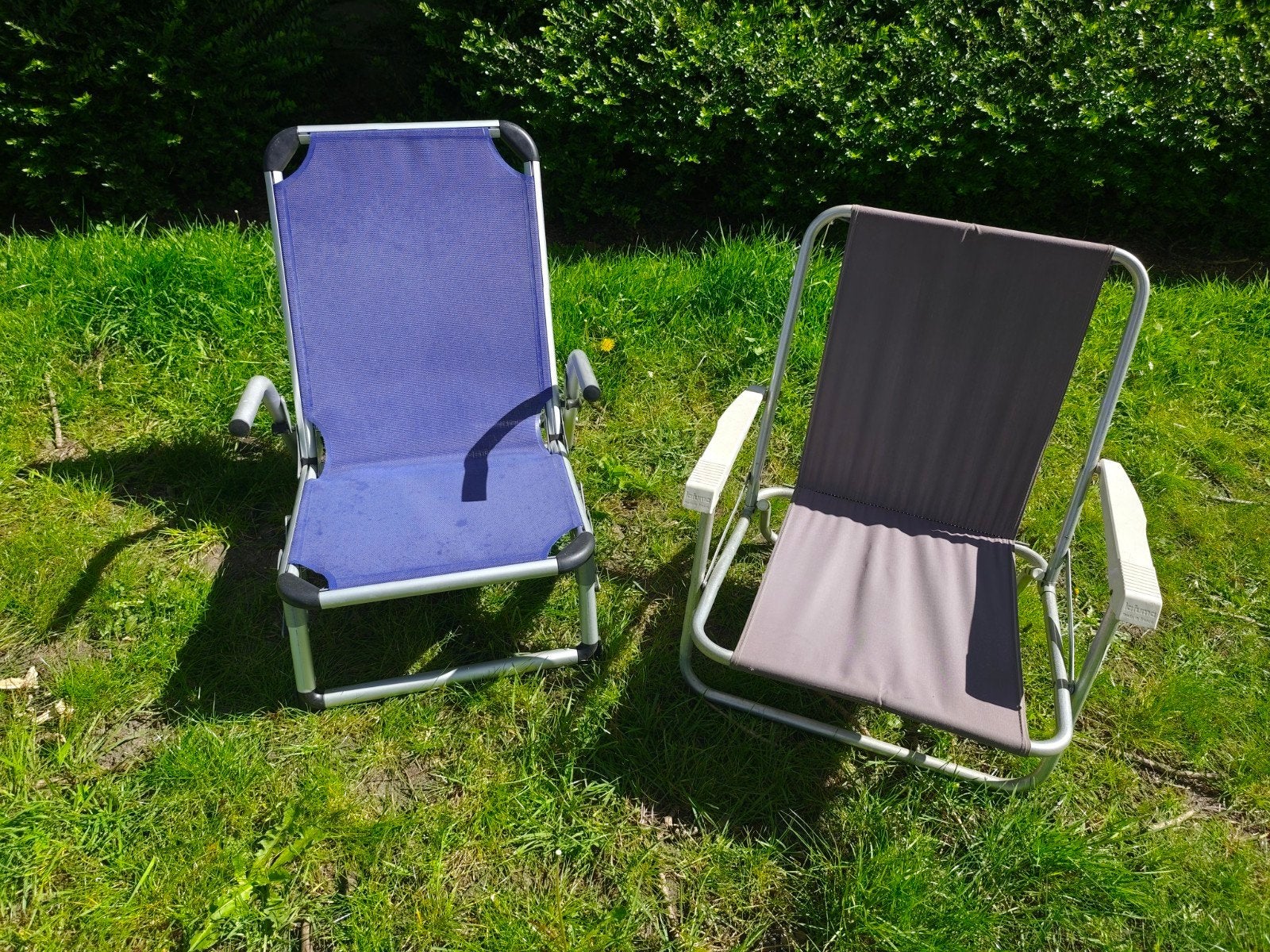2x campingstoeltje voor camping, festival of visoever, Verzenden, Zo goed als nieuw, Campingstoel