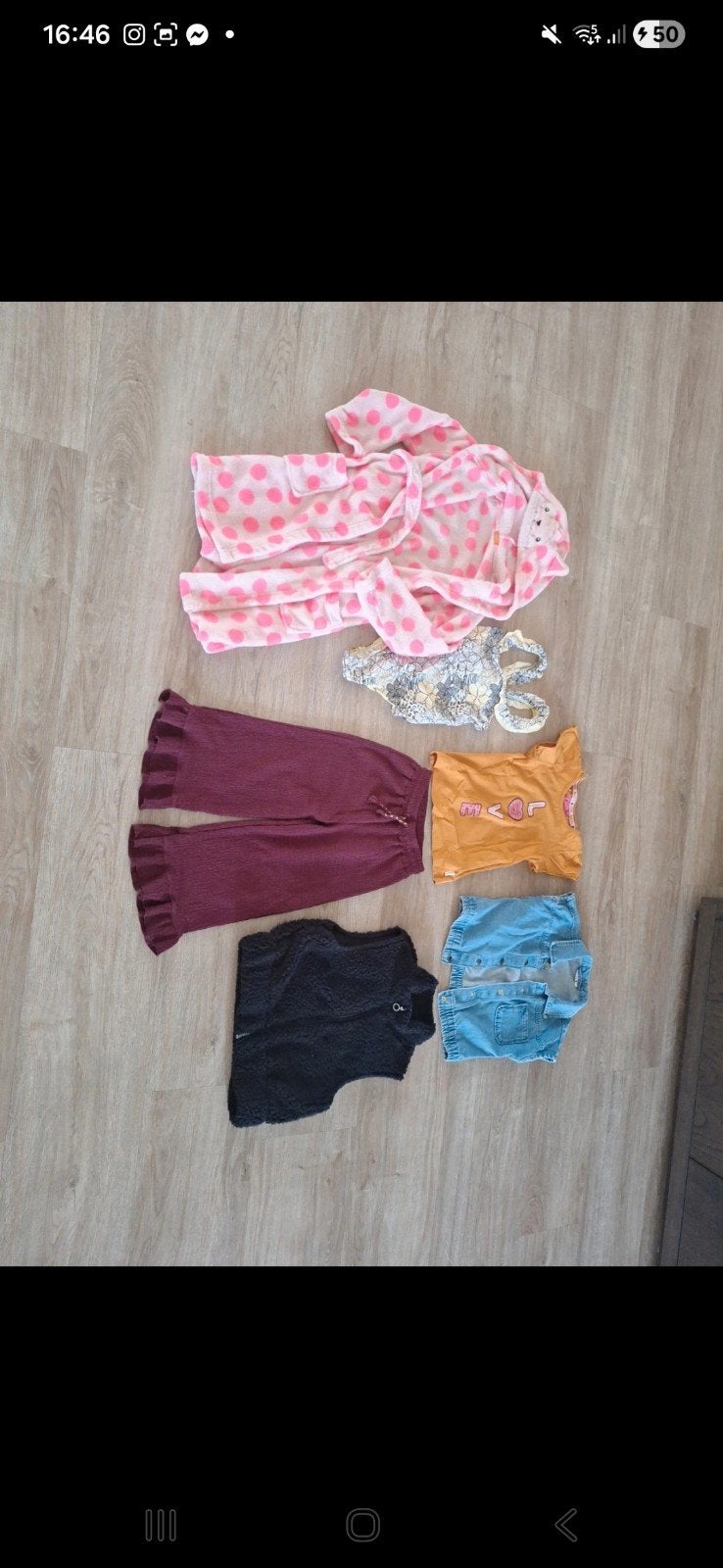 Kledingbundel meisjes maat 122/128 (6 items), Ophalen of Verzenden, Gebruikt, Meisje, Setje