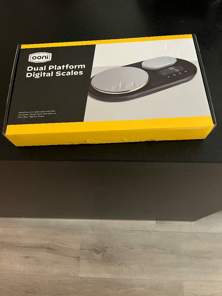 Ooni dual platform digital scales, Ophalen, Minder dan 10 kg, Keukenweegschaal, Nieuw