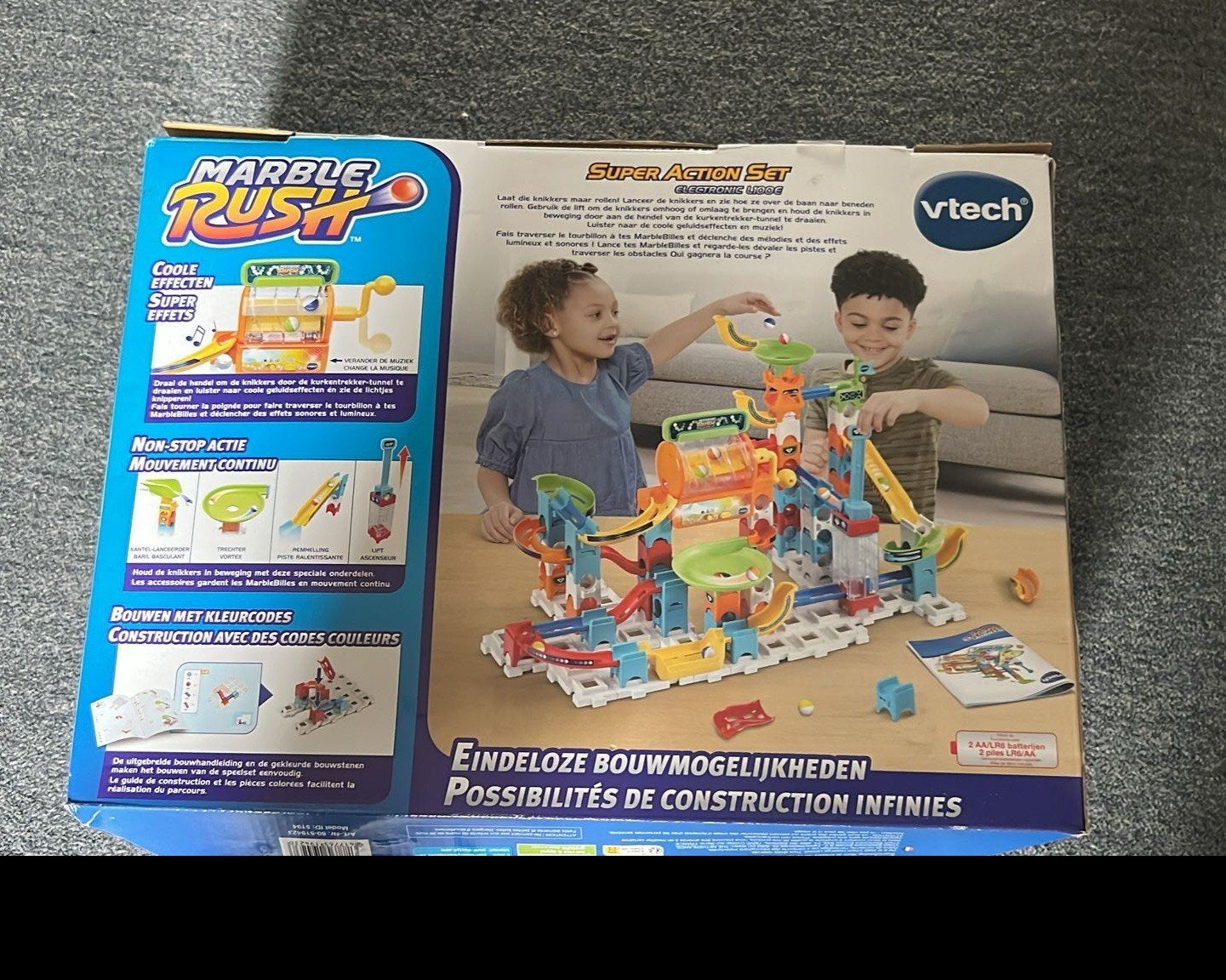 VTech Marble Rush Super Action Set knikkerbaan, Ophalen, Nieuw, Overige merken
