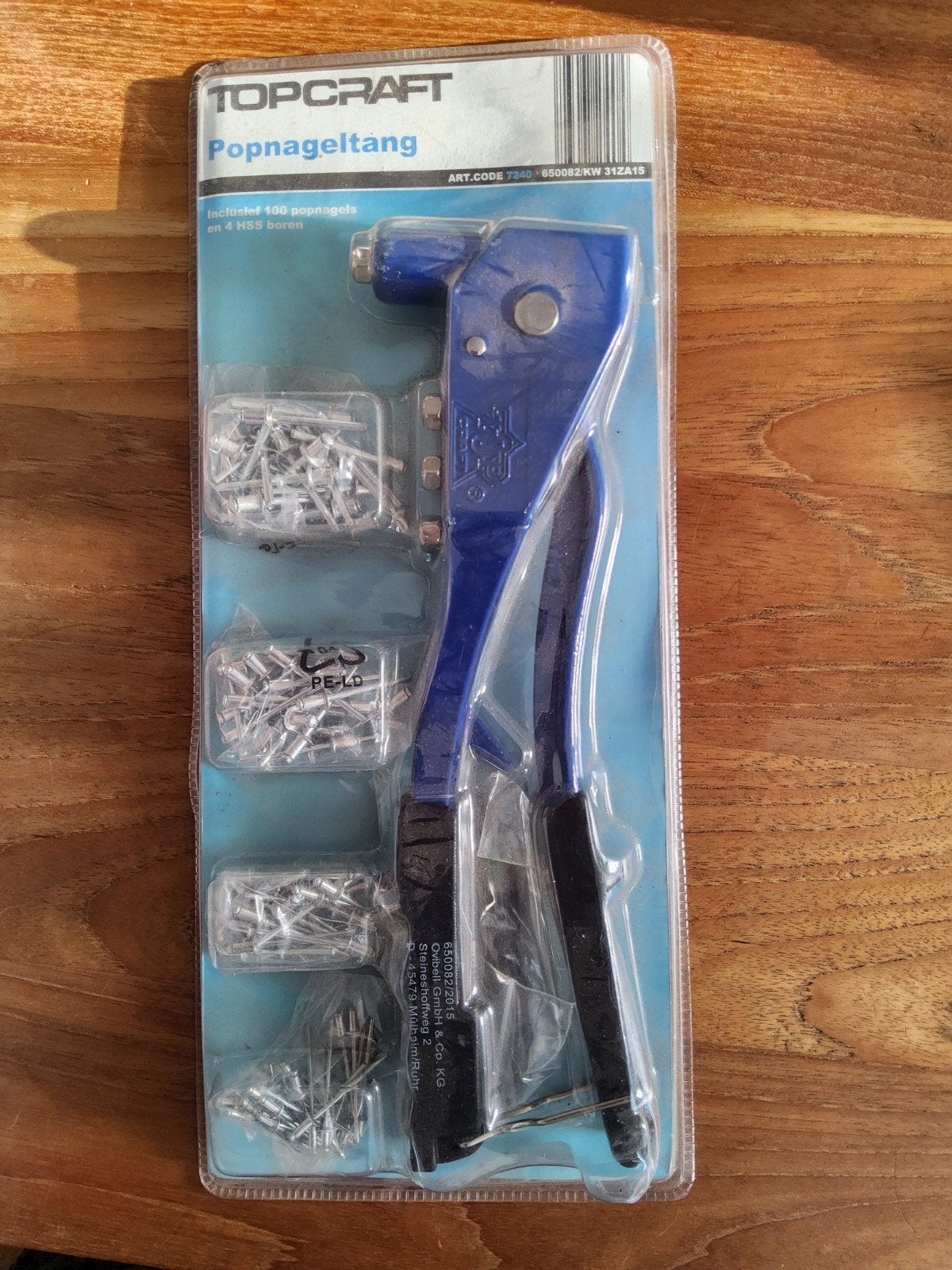 Popnageltang, Doe-het-zelf en Verbouw, Gereedschap | Handgereedschap, Ophalen of Verzenden, Nieuw