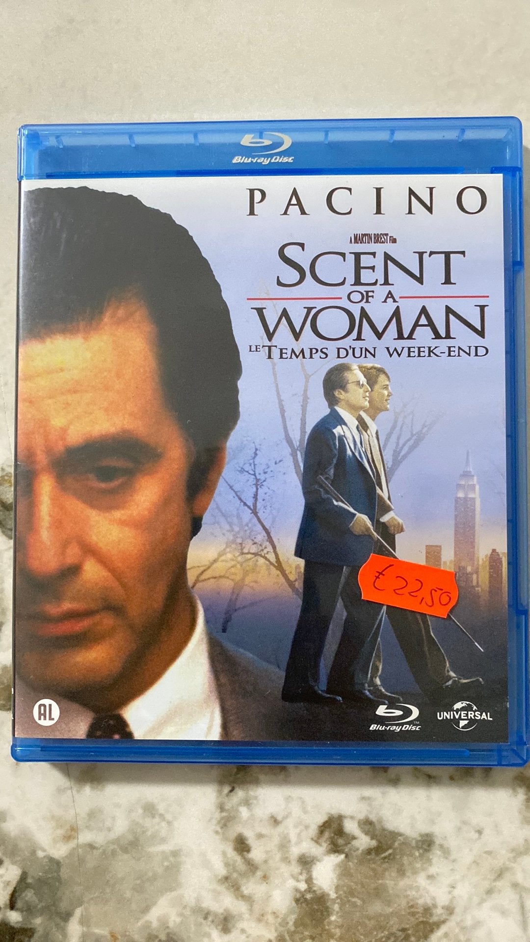 Scent of a woman blu ray NL versie, Ophalen of Verzenden, Zo goed als nieuw, Avontuur
