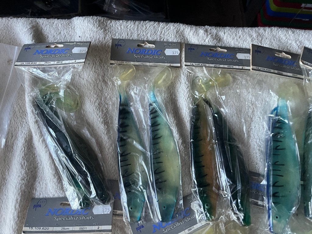 adv 930 / NIEUW mixset 12 x 2 grote shads, Ophalen of Verzenden, Nieuw, Overige typen