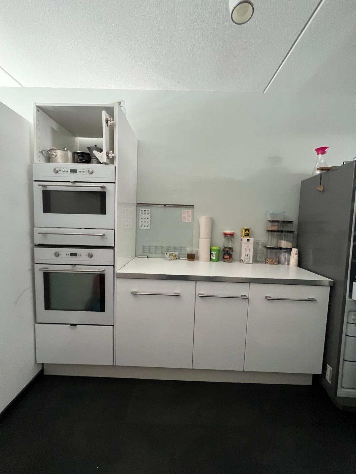Keukenblok combi-oven en oven set - Wit, Ophalen, Zo goed als nieuw