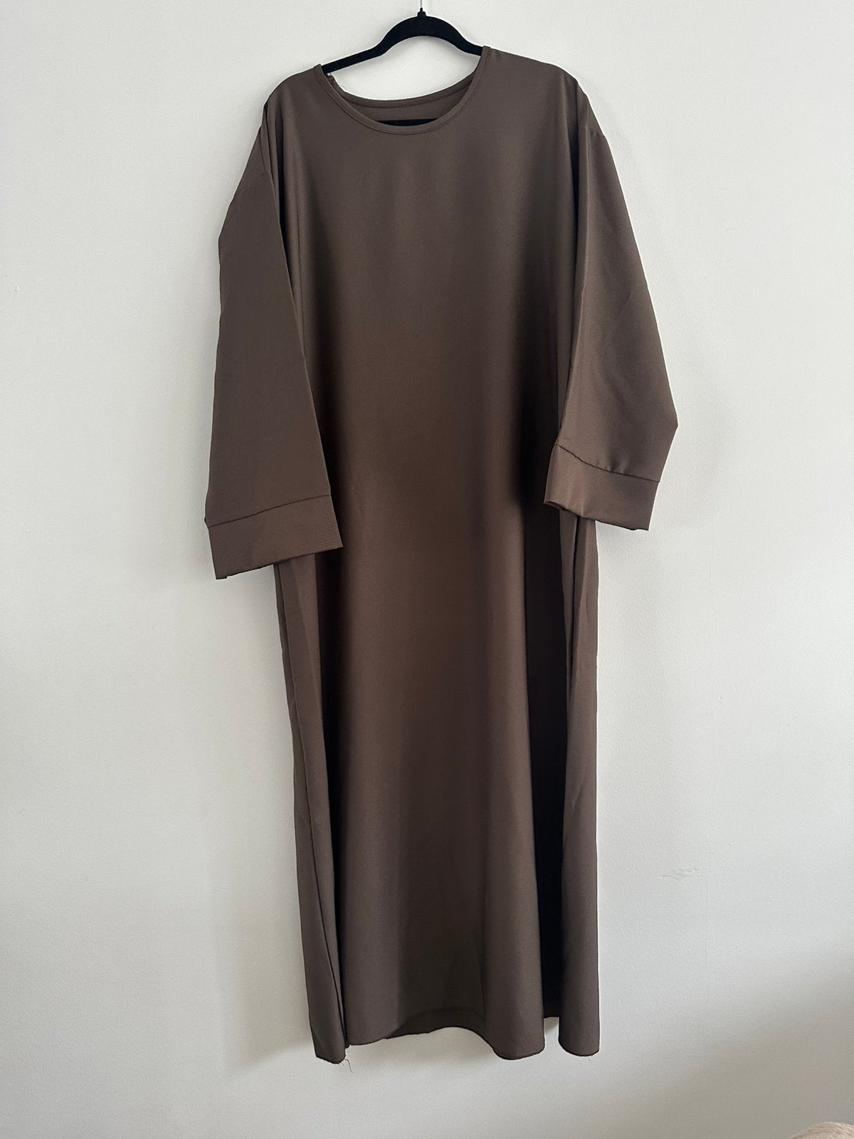 Lange bruine abaya, Ophalen of Verzenden, Gedragen, Bruin, Overige typen