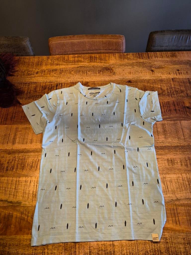 Jack & Jones T-shirt - Mintgroen - Maat S, Ophalen of Verzenden, Maat 46 (S) of kleiner, Groen, Jack & Jones