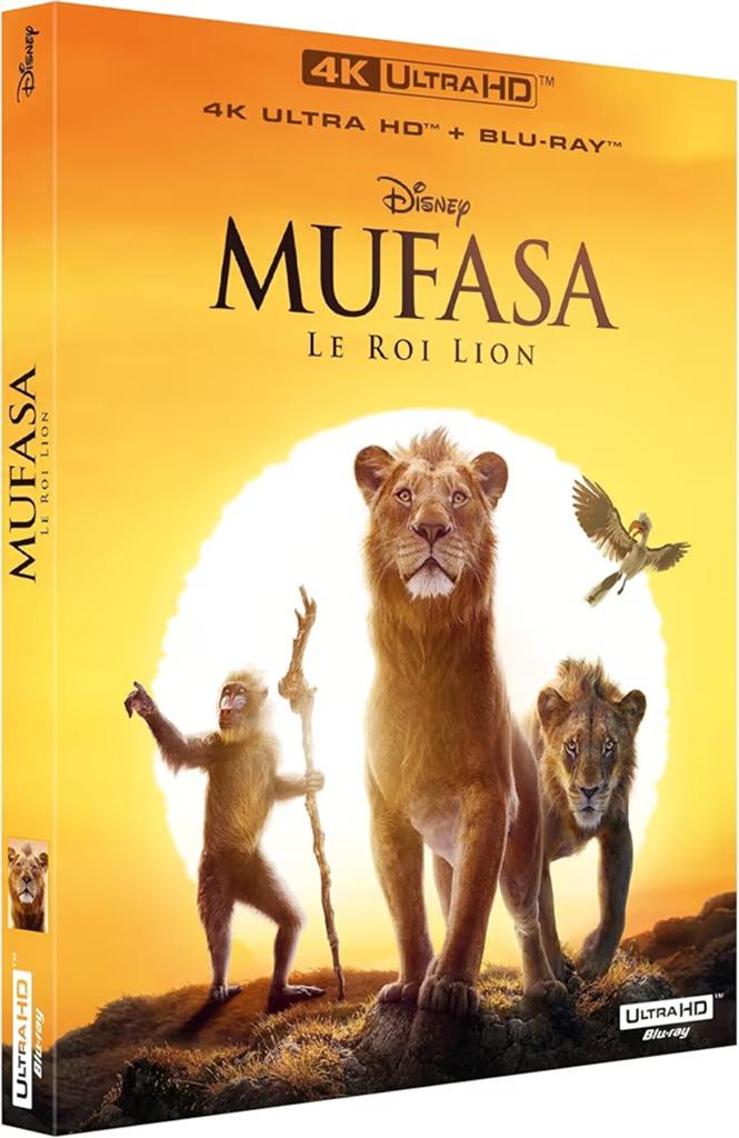 Mufasa: The Lion King 4K UHD Blu-Ray FR NLO (Sealed), Cd's en Dvd's, Blu-ray, Ophalen of Verzenden, Nieuw in verpakking, Actie