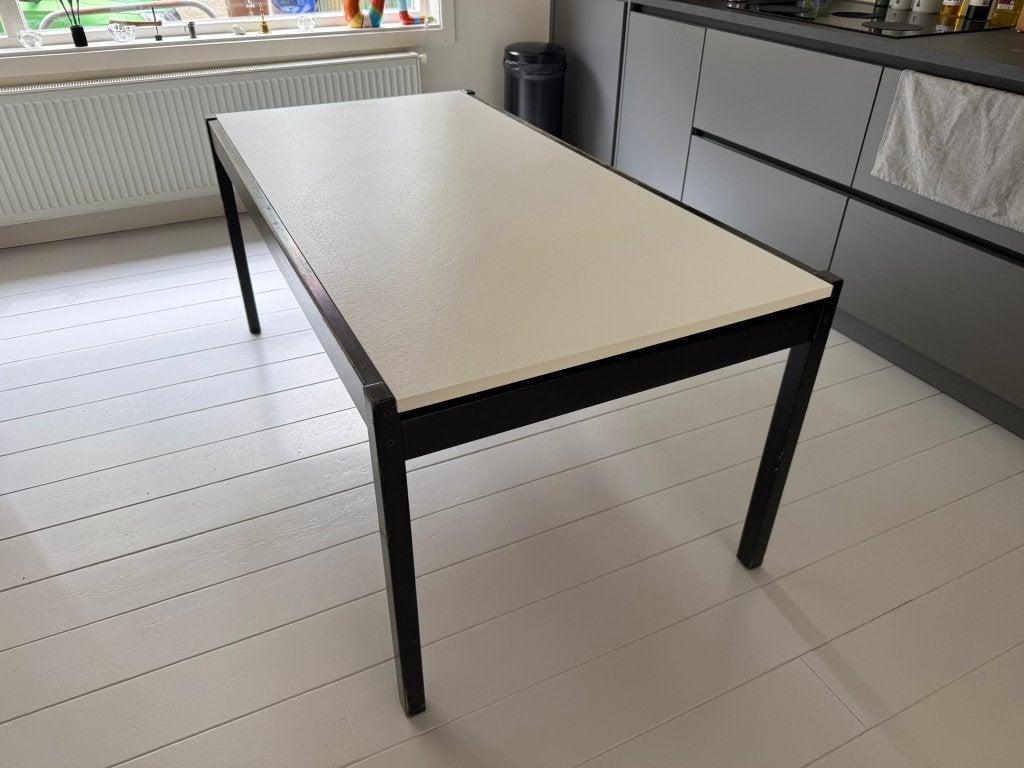 eettafel Pastoe (uitschuifbaar), Huis en Inrichting, Tafels | Eettafels, Ophalen, Gebruikt, Design jaren 60, 50 tot 100 cm