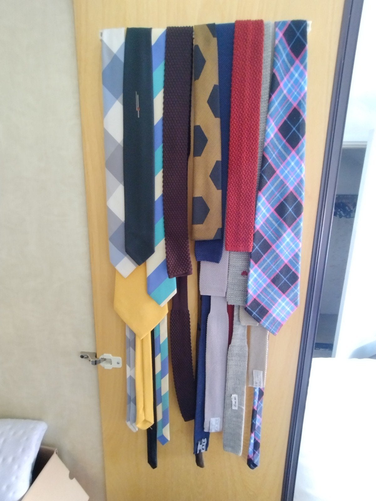Diverse vintage jaren 60 /70 stropdassen, Diverse, Met patroon, Gedragen, Meerkleurig