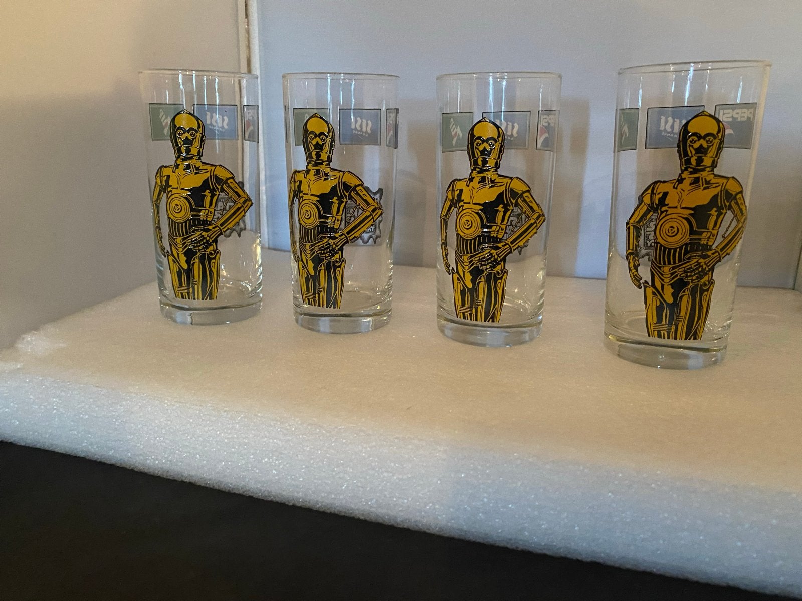 4 Vintage Star Wars Trilogy Special Edition glazen, Ophalen of Verzenden, Nieuw