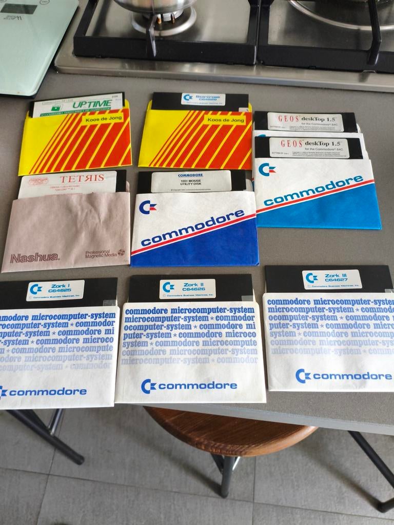 Originele Commodore 64 disks., Computers en Software, Vintage Computers, Ophalen of Verzenden