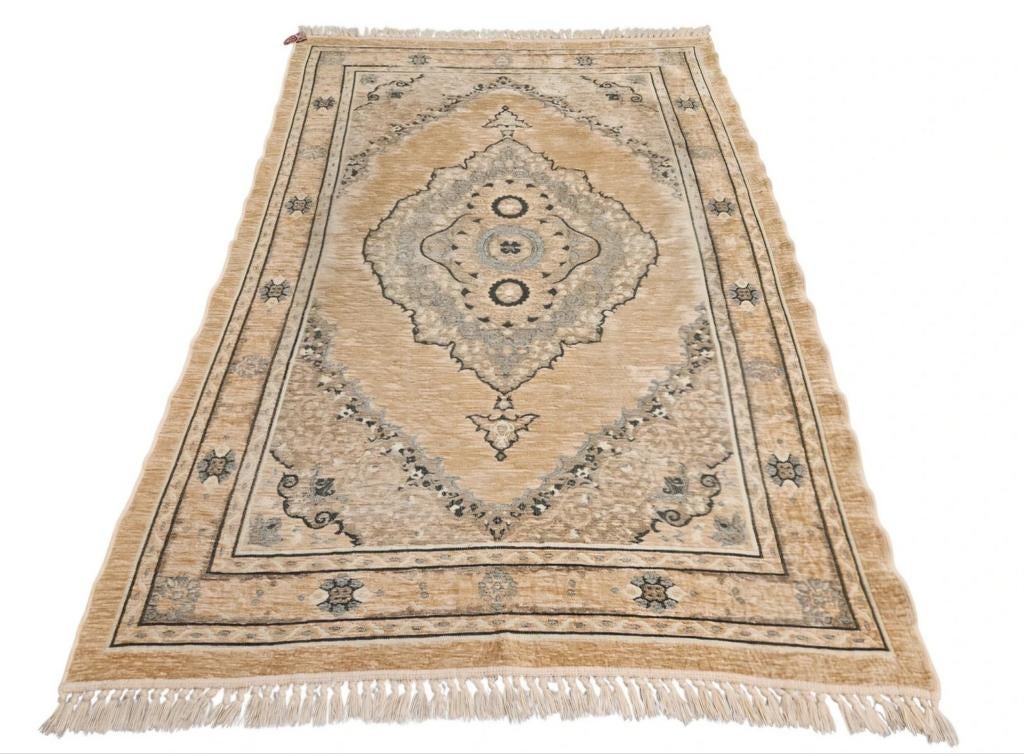 Vintage oosters Kelim tapijt tafelkleed wandtapijt 134x198cm, Huis en Inrichting, Stoffering | Tapijten en Kleden, Grijs, 100 tot 150 cm