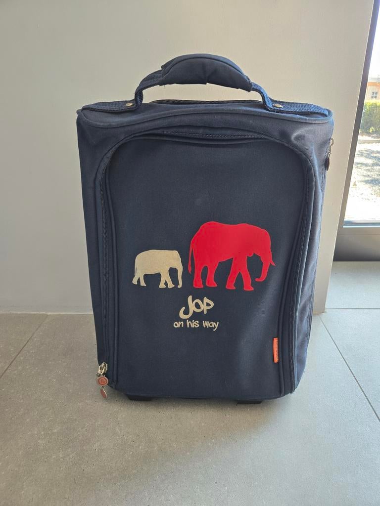 Bulbby JOP trolley koffer - Goede staat!, Ophalen, Zo goed als nieuw, Zacht kunststof, Wieltjes