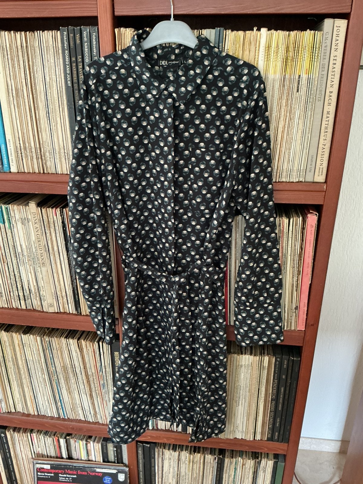 Didi blouse/jurk, gebloemd, Kleding | Dames, Ophalen of Verzenden, Zo goed als nieuw, Zwart, Boven de knie