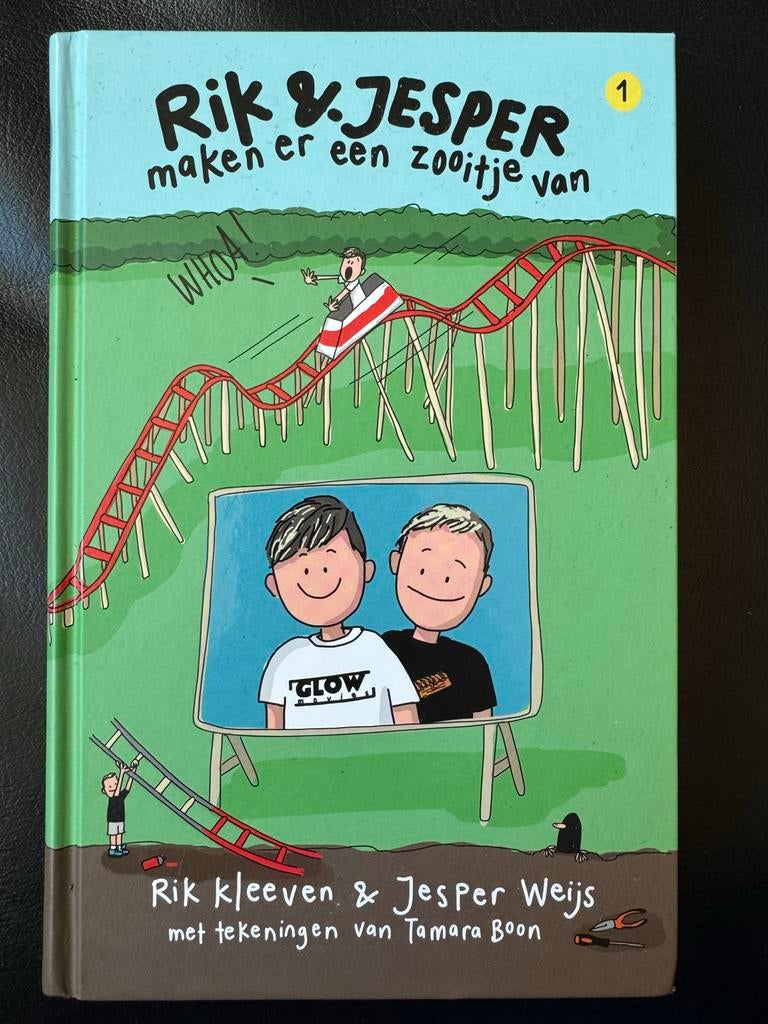 Rik & Jesper maken er een zooitje van - Boek 1, Ophalen of Verzenden, Zo goed als nieuw, Fictie algemeen