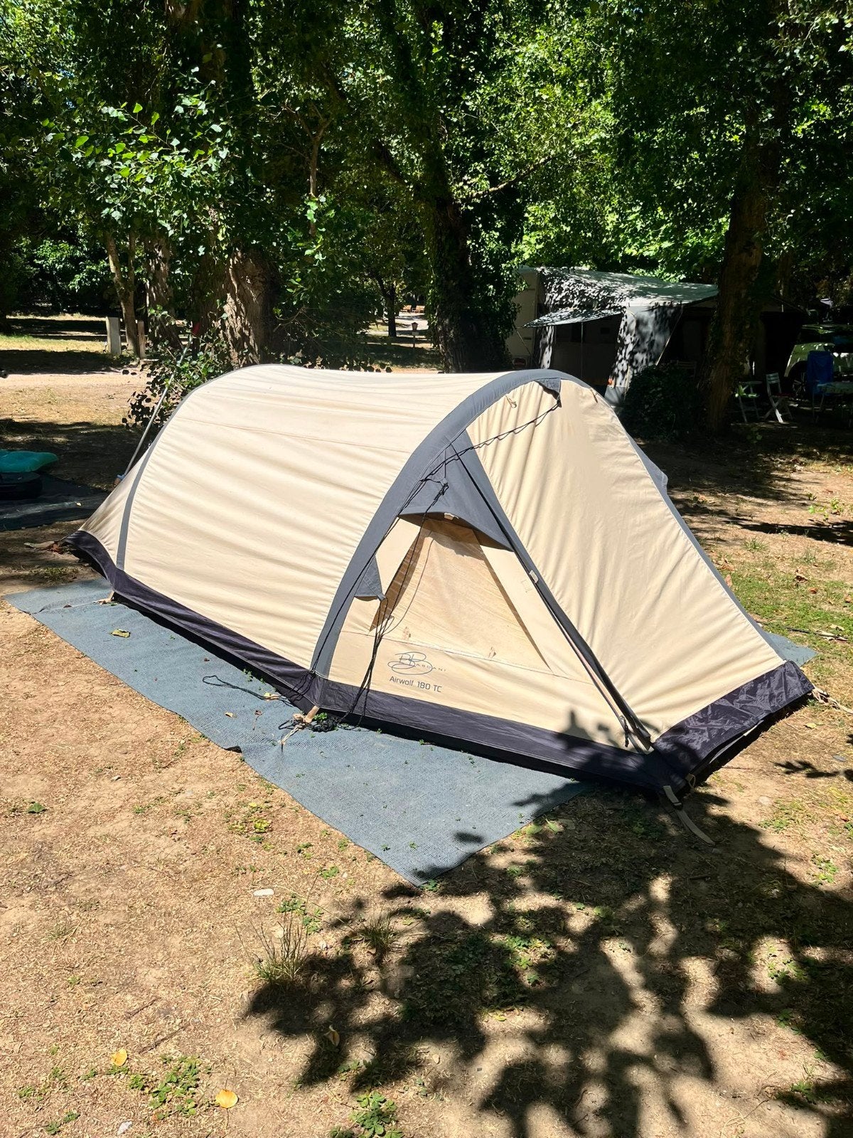 Bardani Airwolf 180 TC opblaastent - 2 persoons, Ophalen, Gebruikt, Tot en met 2