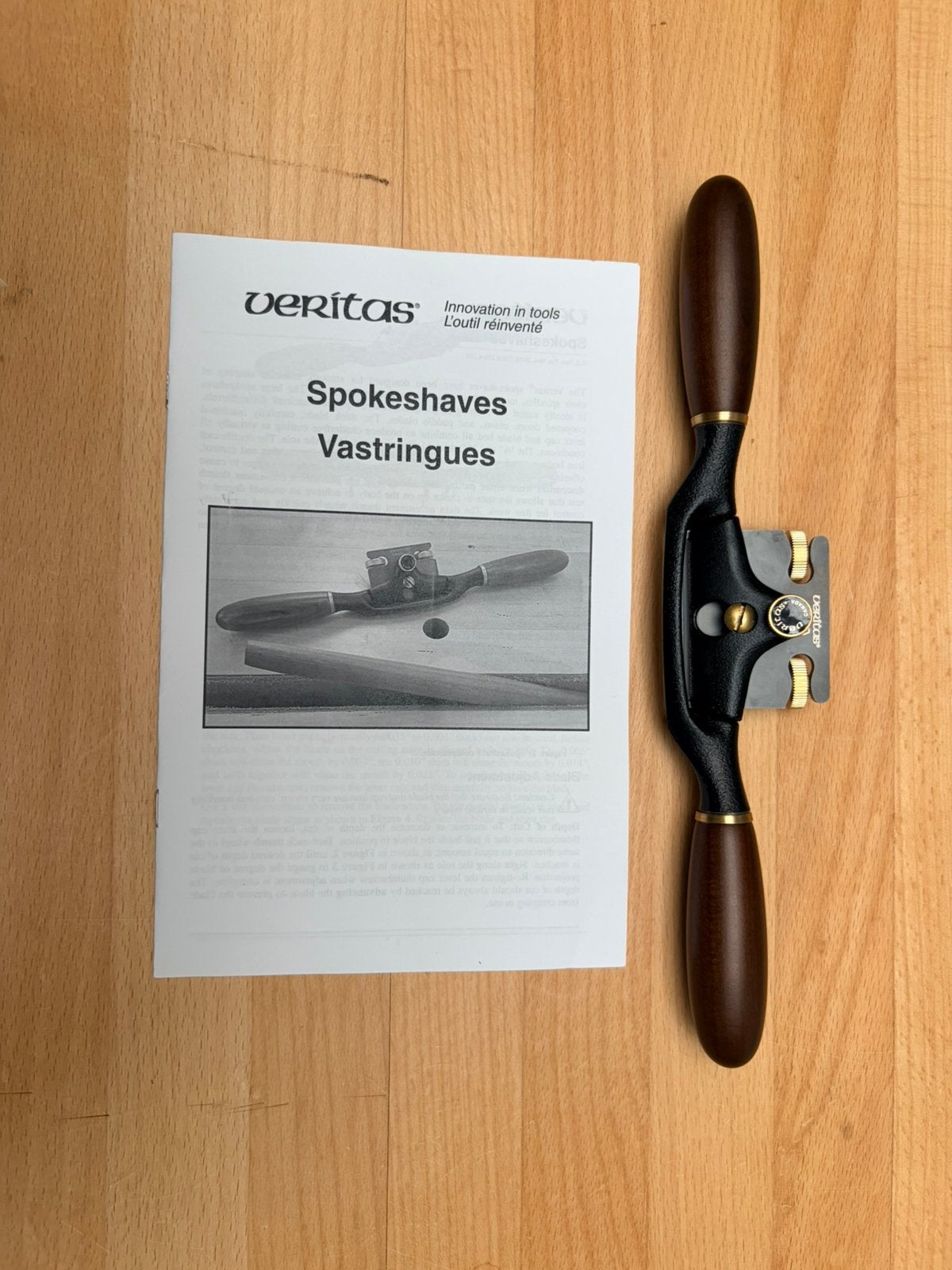 Veritas spokeshave convex (bol) pmv-11 beitel, Ophalen of Verzenden, Nieuw