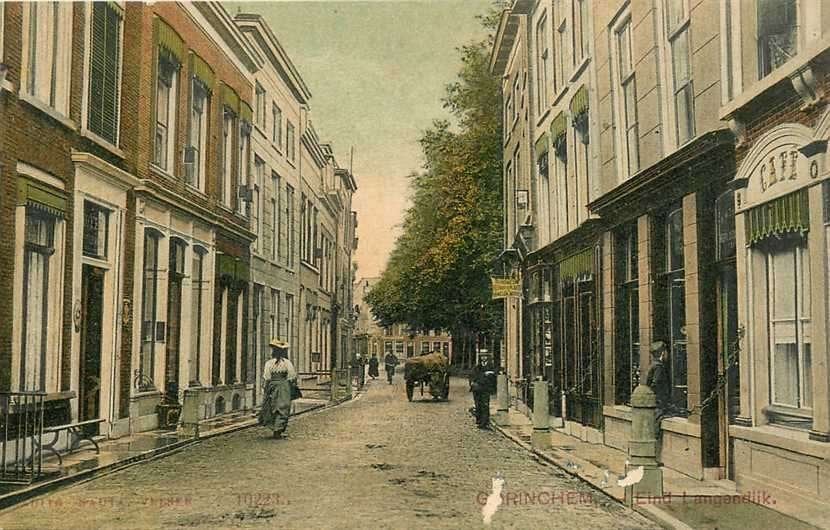 300-198-023 Gorinchem Eind Langendijk, Verzenden, Voor 1920, Zuid-Holland