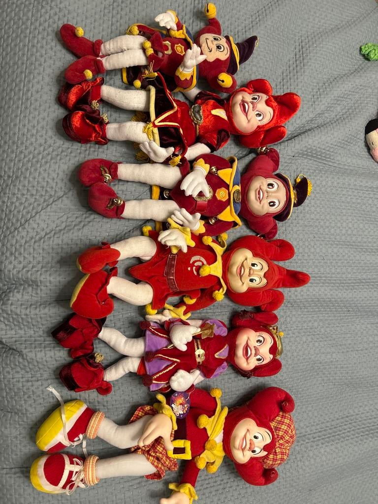 Vintage Efteling Pardoes en Pardijntje Knuffels Collectors, Ophalen of Verzenden, Gebruikt, Overige typen