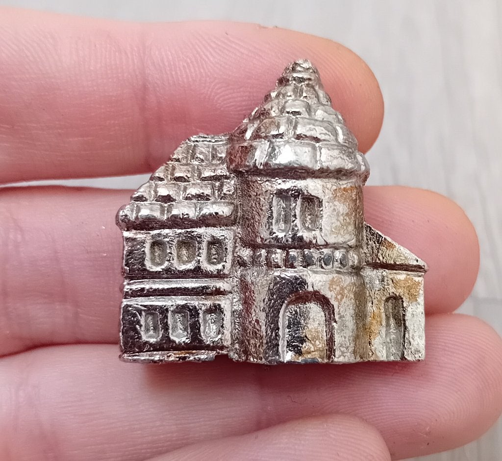 miniatuurmodel van een kasteel, Antiek en Kunst, Verzenden