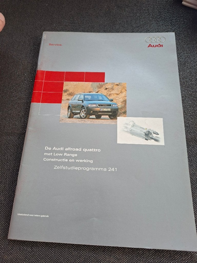 Service audi allroud quattro, Auto diversen, Handleidingen en Instructieboekjes, Ophalen of Verzenden