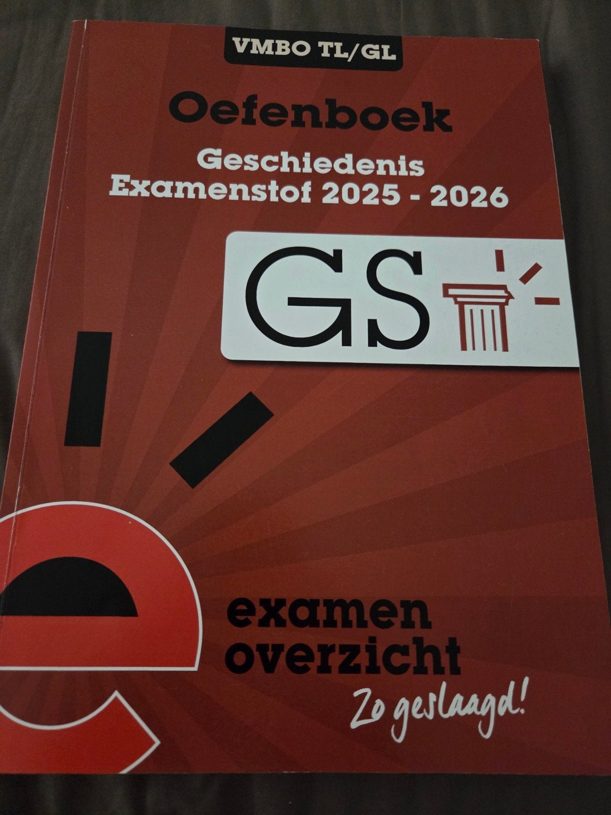 Oefenboek Geschiedenis VMBO TL/GL Examenstof 2025-2026, Ophalen of Verzenden, Zo goed als nieuw, VMBO, Geschiedenis