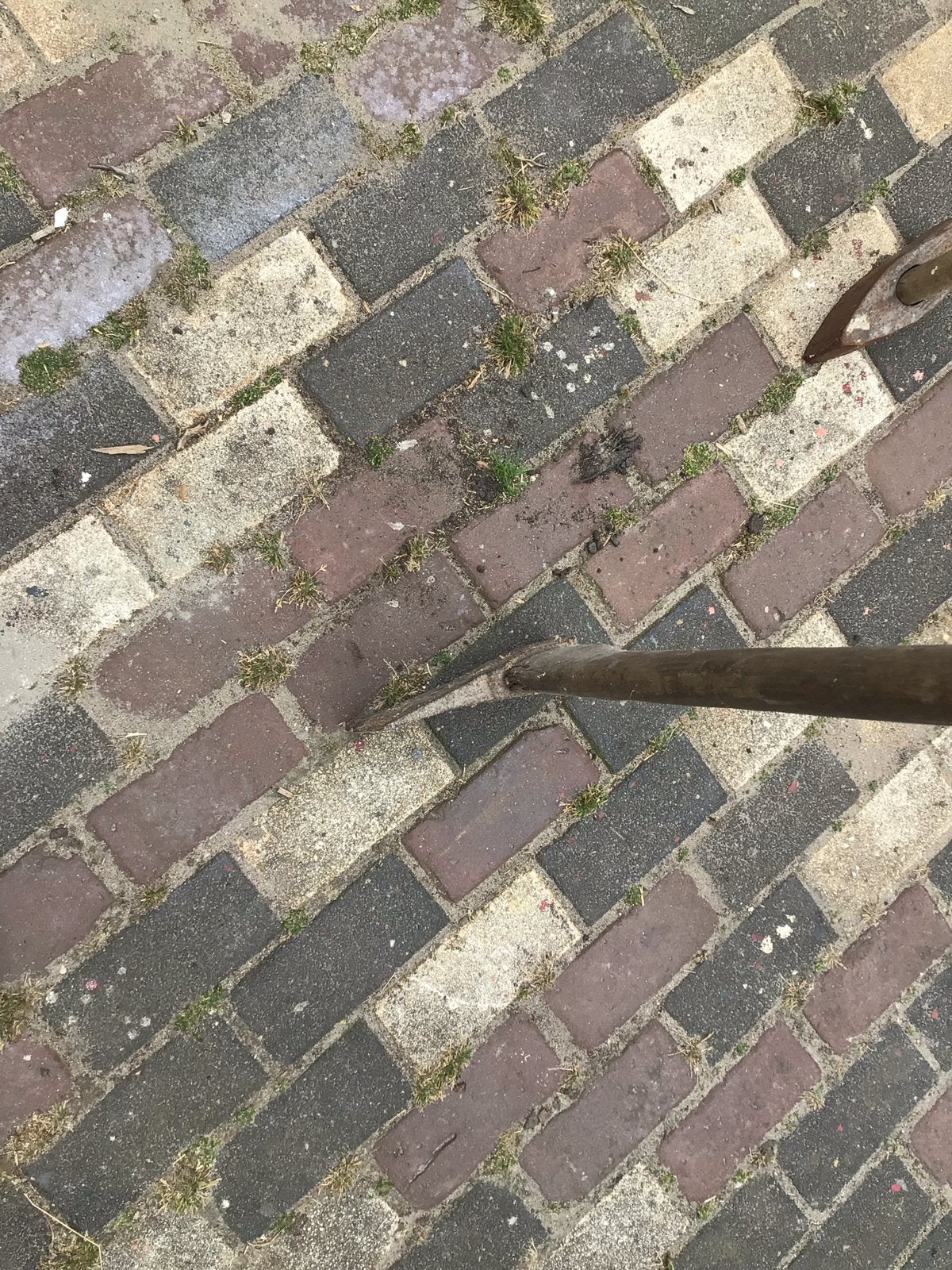 Oude hakbijl / houweel - vintage tuingereedschap, Ophalen, Gebruikt
