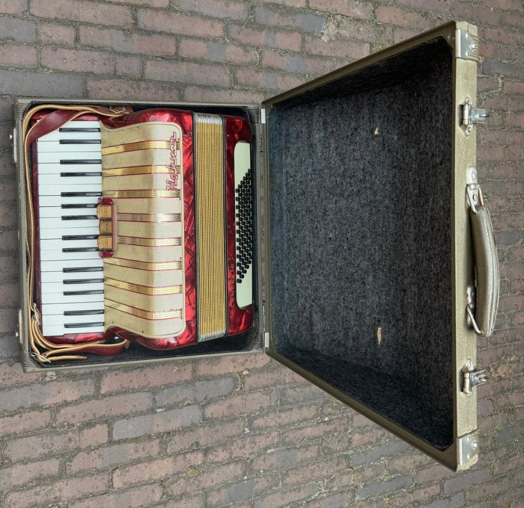 Hohner Concerto II accordeon voor 225 € 839041, Overige munten, Ophalen, Nieuw