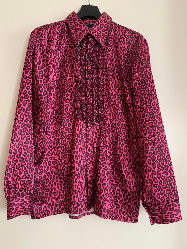 Disco blouse maat M, Kleding | Dames, Carnavalskleding en Feestkleding, Ophalen of Verzenden, Zo goed als nieuw, Carnaval