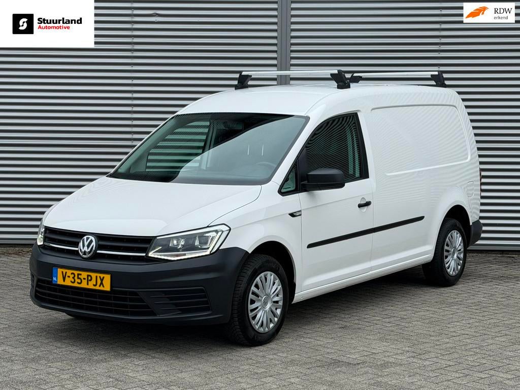 Volkswagen CADDY 1.0 TSI L2H1 Maxi BPM Vrij Airco/ LED/ Navi, Voorwielaandrijving, Stof, Gebruikt, Volkswagen