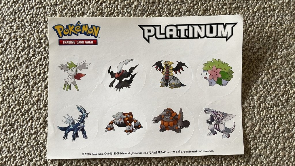 Pokémon stickers, Ophalen of Verzenden, Nieuw, Overige typen