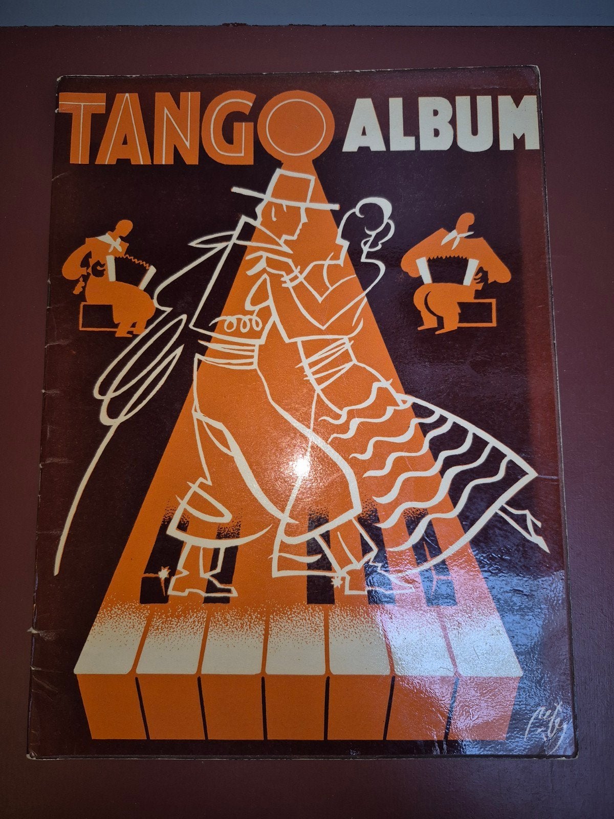 Tango Album - Vintage Muziekboek met bladmuziek, Muziek en Instrumenten, Latin en Salsa, Gebruikt, Overige soorten, Ophalen of Verzenden