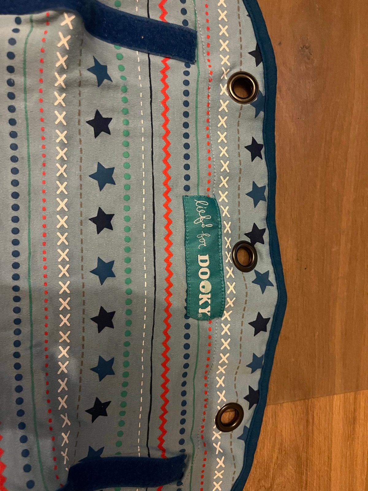 Dooky cover blauw met sterrenpatroon, Ophalen of Verzenden, Gebruikt