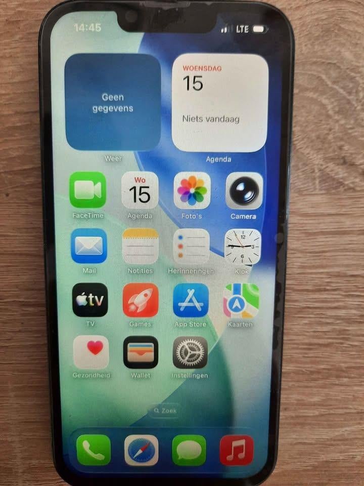 Apple iphone 14 128 GB, 80 %, Zwart, Ophalen of Verzenden, Zonder simlock