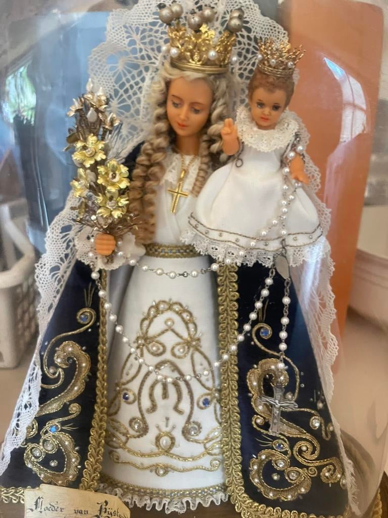 maria met jezus ,onder stolp,moeder van bijstand, Ophalen of Verzenden