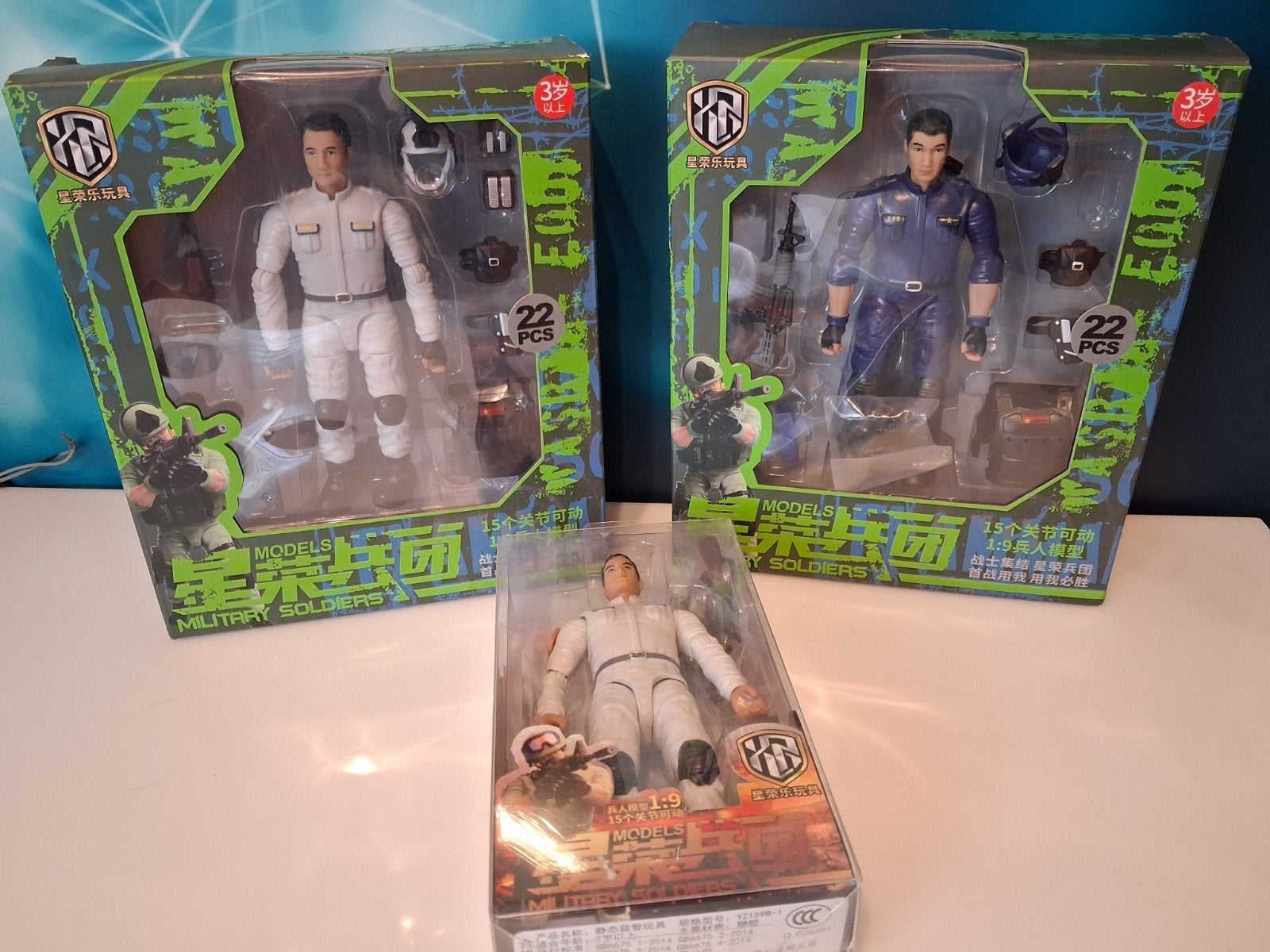 Militaire Soldaten Actiefiguren Set  1:9 Nieuw in Doos, Kinderen en Baby's, Speelgoed | Actiefiguren, Ophalen of Verzenden, Nieuw