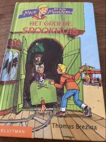 Boek het groene spookhuis Maik en zijn monsters 10, Ophalen of Verzenden, Gelezen, Fictie algemeen