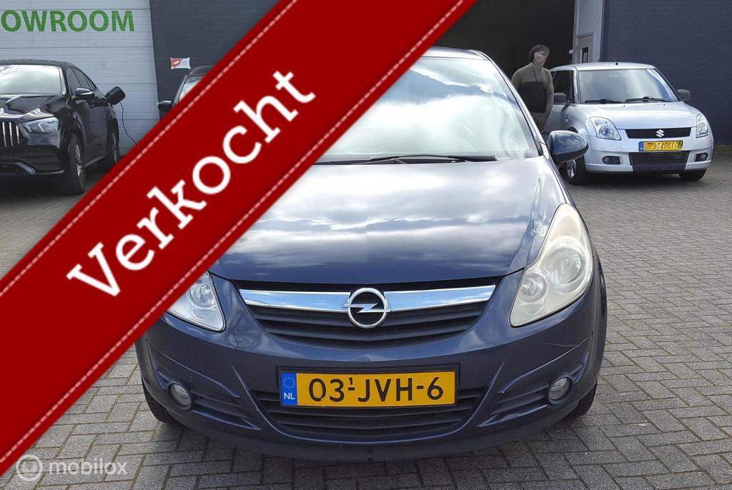 Opel Corsa 1.4-16V Cosmo / Airco / APK: 04-10-2026, Auto's, Opel, Bedrijf, Te koop, Corsa, ABS, Airbags, Airconditioning, Alarm