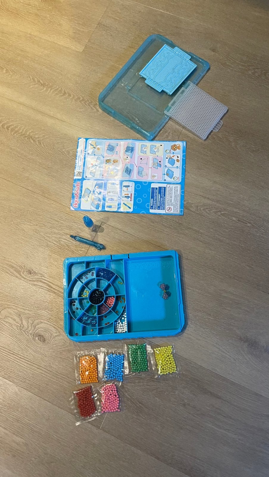 Aquabeads set, Ophalen, Gebruikt