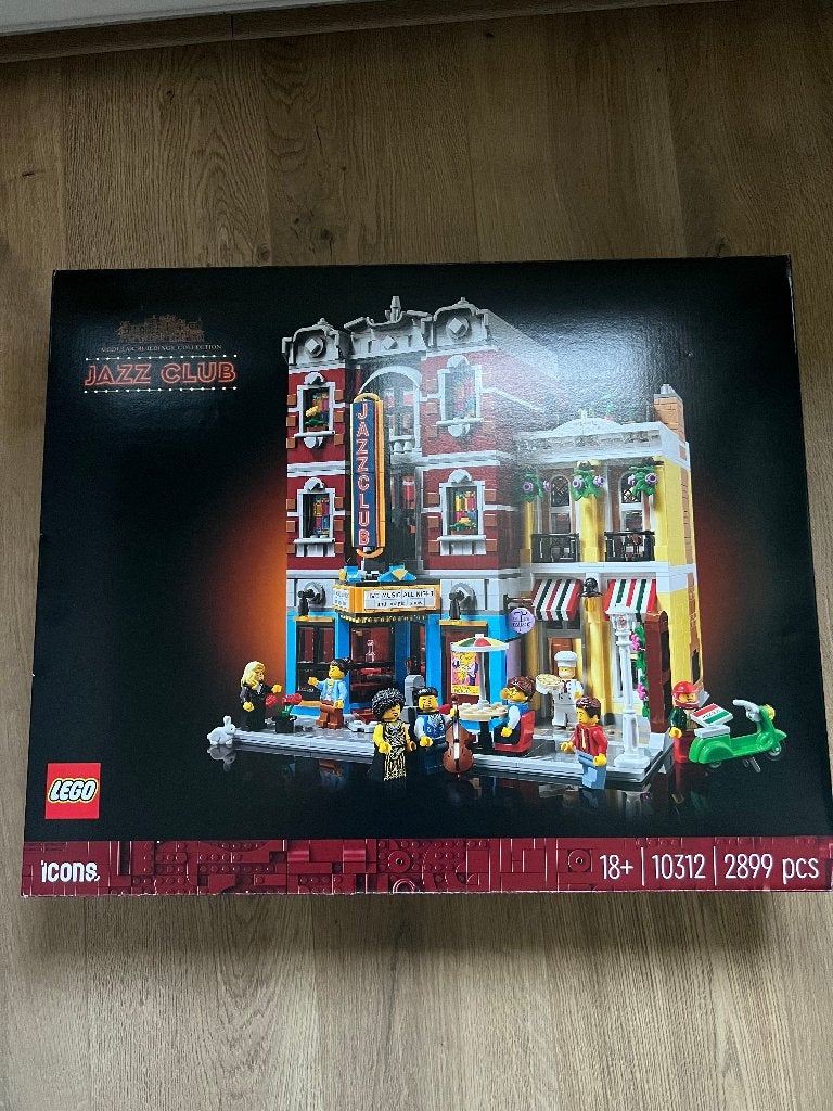 jazz club, Kinderen en Baby's, Speelgoed | Duplo en Lego, Lego, Ophalen of Verzenden, Zo goed als nieuw, Icons