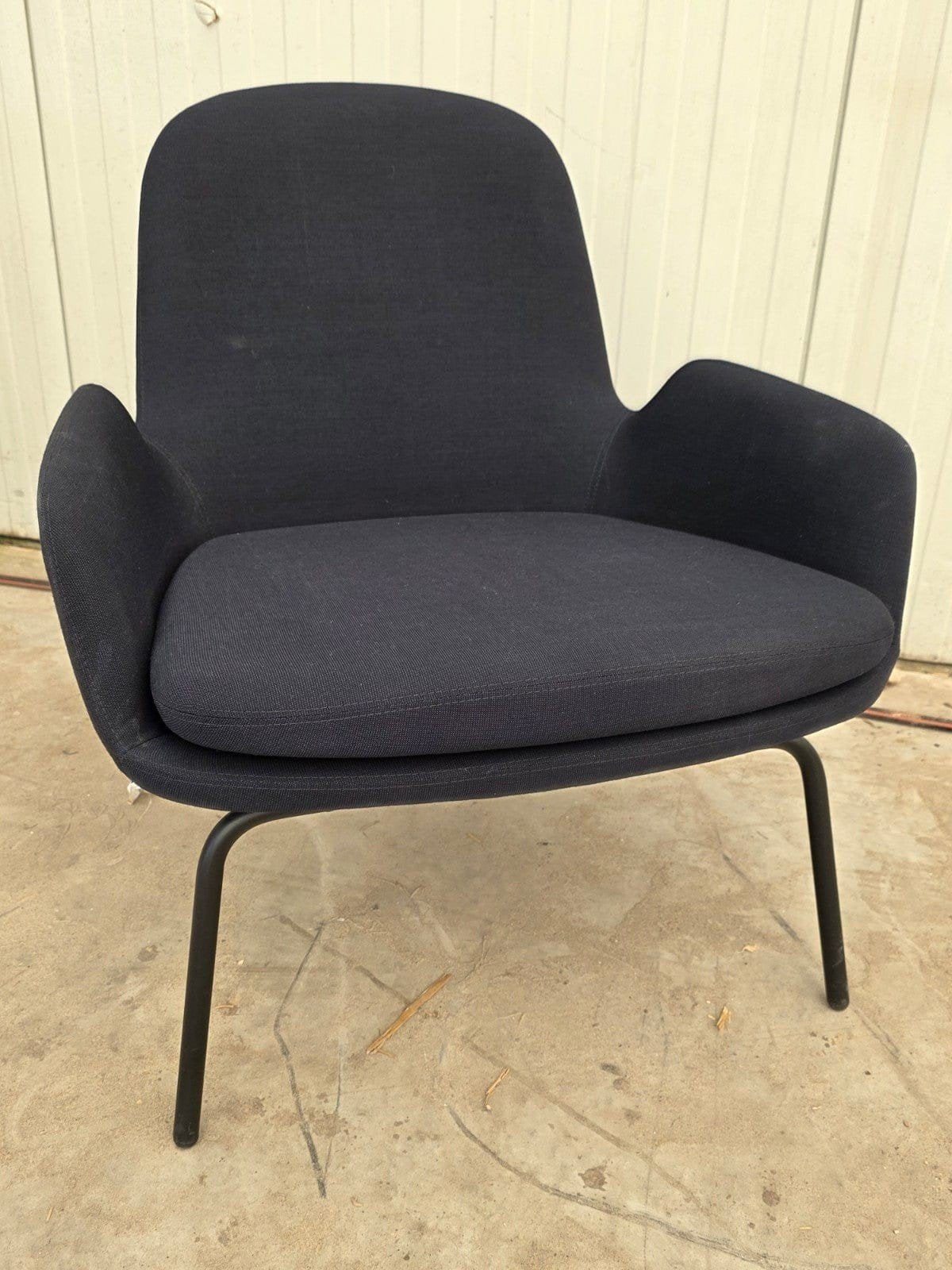 Normann Copenhagen Form Stoel, Ophalen, Blauw, Zo goed als nieuw, Stof