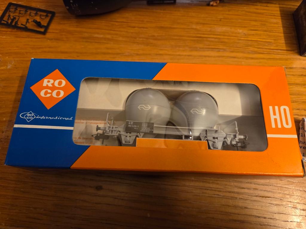 Roco 4325 silowagen voor kalk of andere poeders NS, Gelijkstroom, Wagon, Ophalen of Verzenden, Roco